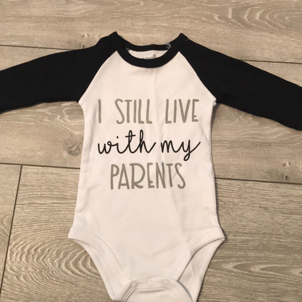 Unisex I Still Live With My Parents Onesie